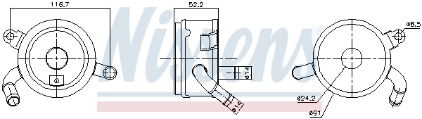 Oil Cooler, engine oil