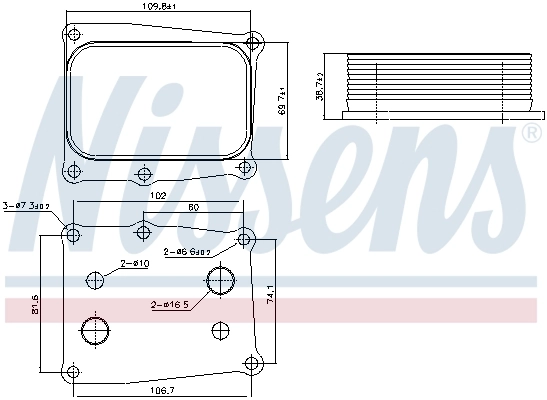 Oil Cooler, engine oil