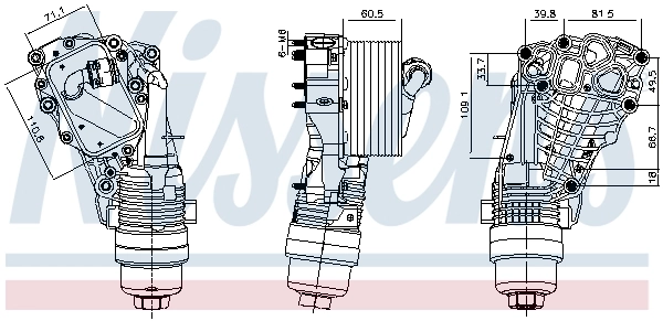 Oil Cooler, engine oil