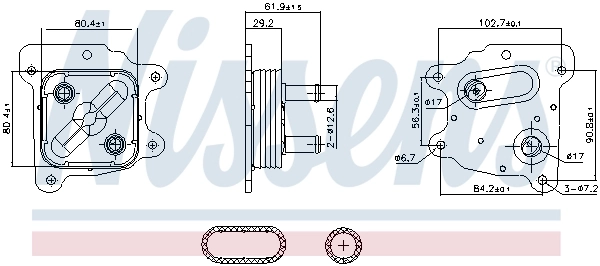 Oil Cooler, engine oil