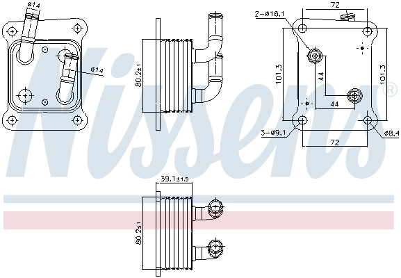 Oil Cooler, engine oil