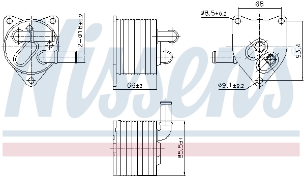 Oil Cooler, automatic transmission