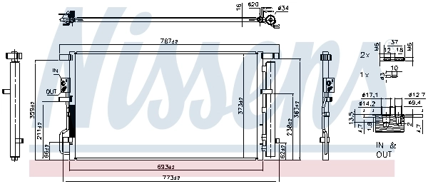 Condenser, air conditioning