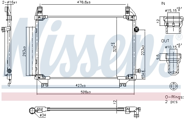 Condenser, air conditioning