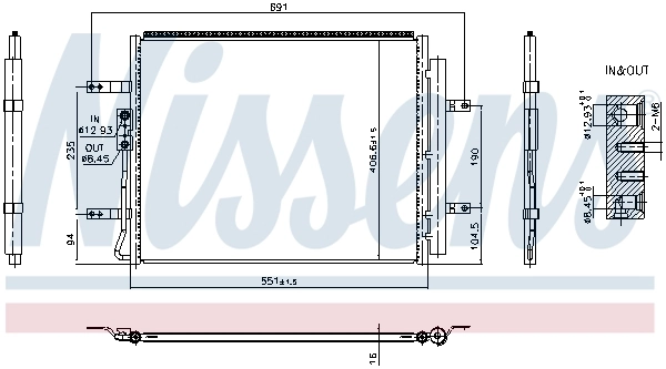 Condenser, air conditioning