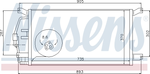 Condenser, air conditioning