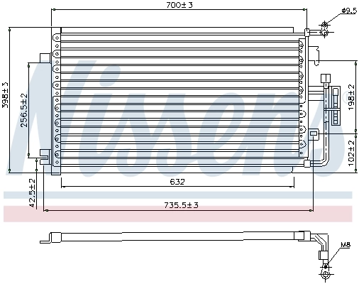 Condenser, air conditioning