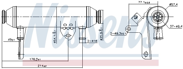 Cooler, exhaust gas recirculation