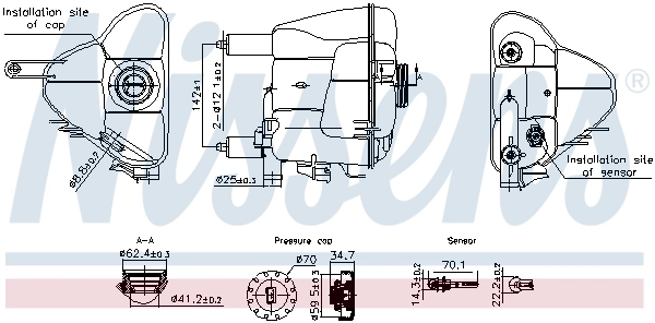 Expansion Tank, coolant