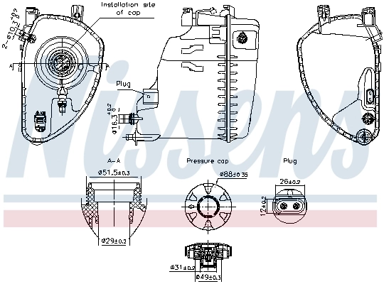 Expansion Tank, coolant