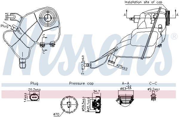 Expansion Tank, coolant