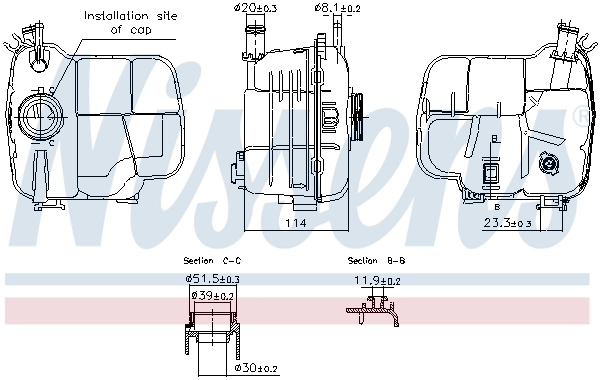Expansion Tank, coolant