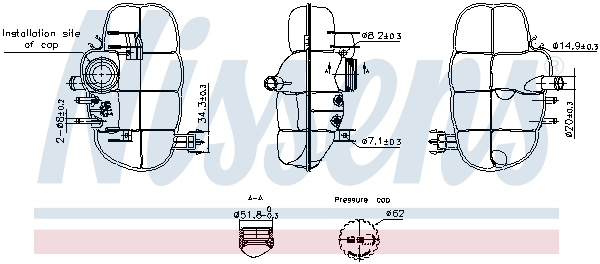 Expansion Tank, coolant