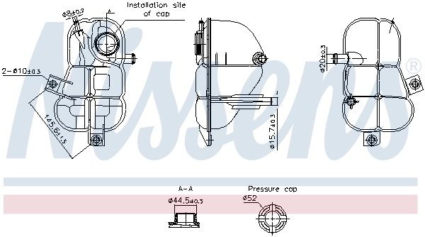 Expansion Tank, coolant