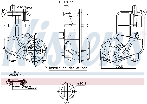 Expansion Tank, coolant