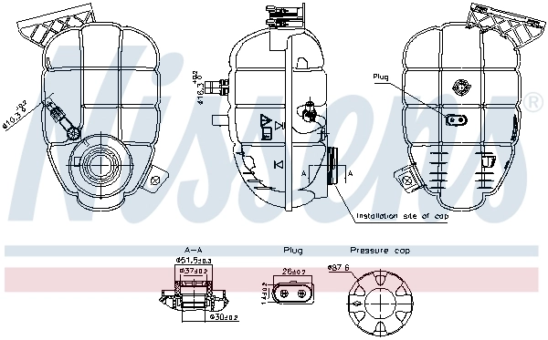 Expansion Tank, coolant