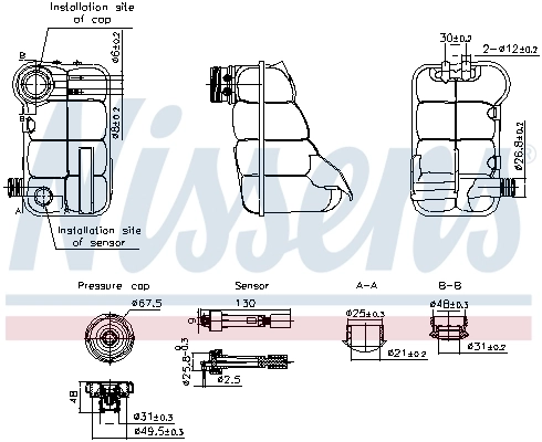 Expansion Tank, coolant