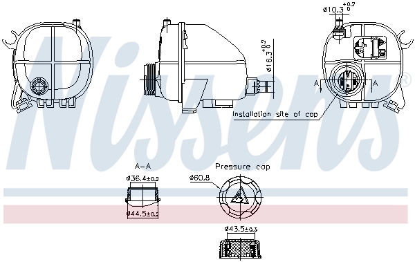 Expansion Tank, coolant