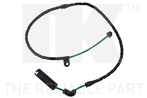 Warning Contact, brake pad wear
