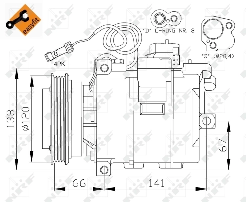 Compressor, air conditioning