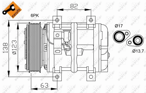 Compressor, air conditioning