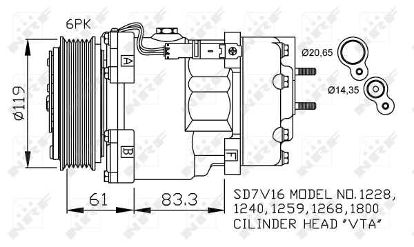 Compressor, air conditioning