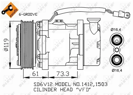 Compressor, air conditioning
