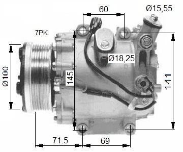 Compressor, air conditioning