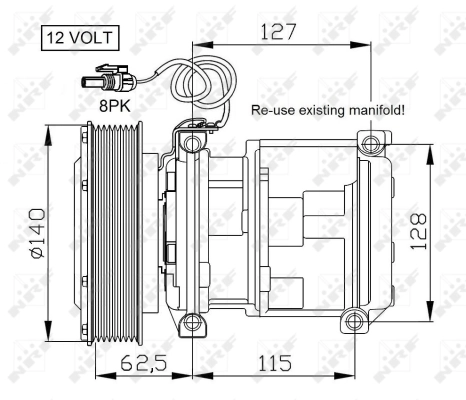 Compressor, air conditioning