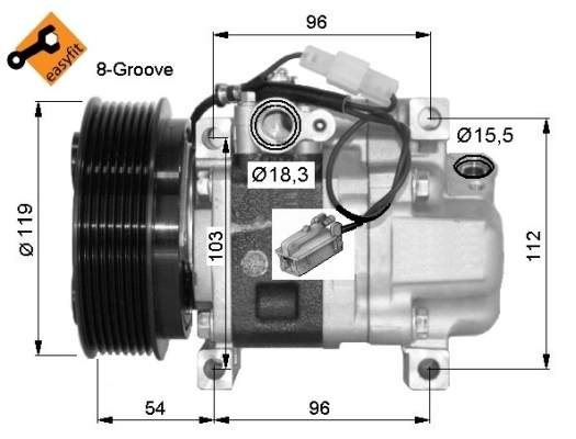 Compressor, air conditioning
