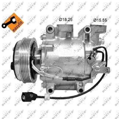 Compressor, air conditioning