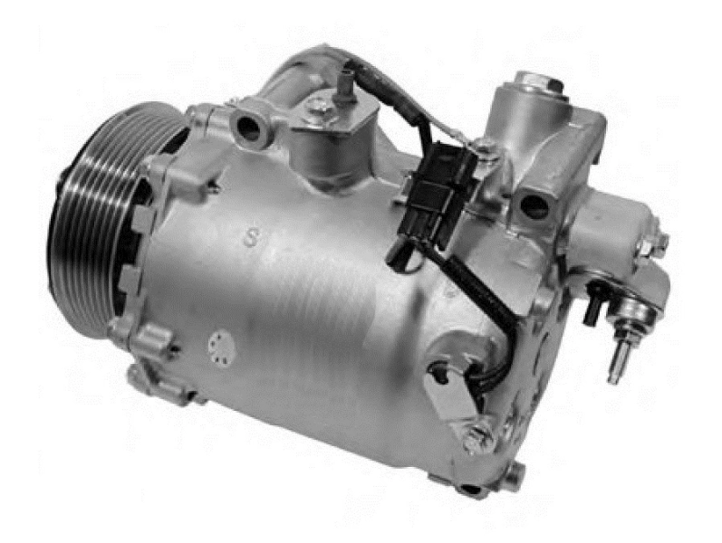 Compressor, air conditioning
