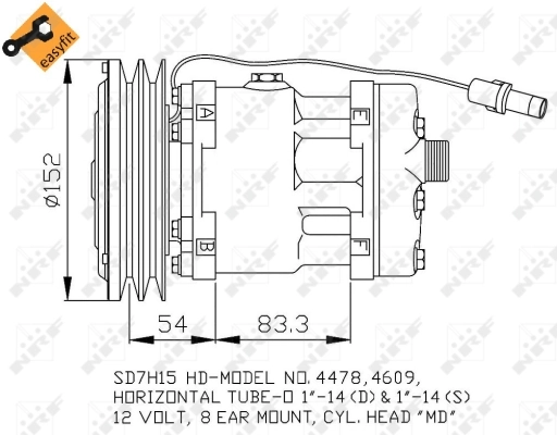 Compressor, air conditioning