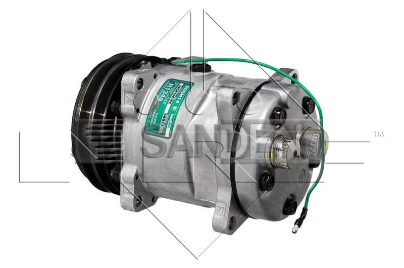 Compressor, air conditioning