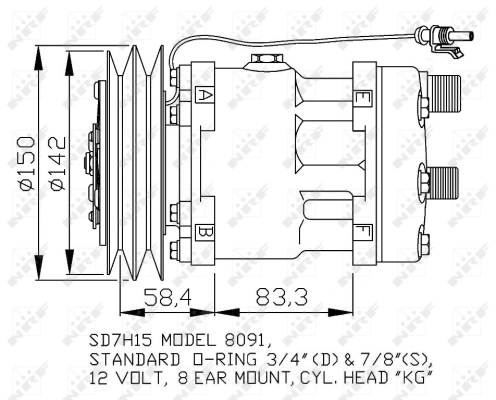 Compressor, air conditioning