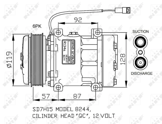 Compressor, air conditioning
