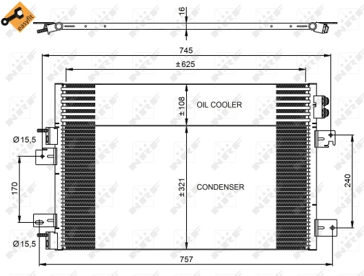 Condenser, air conditioning