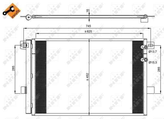 Condenser, air conditioning