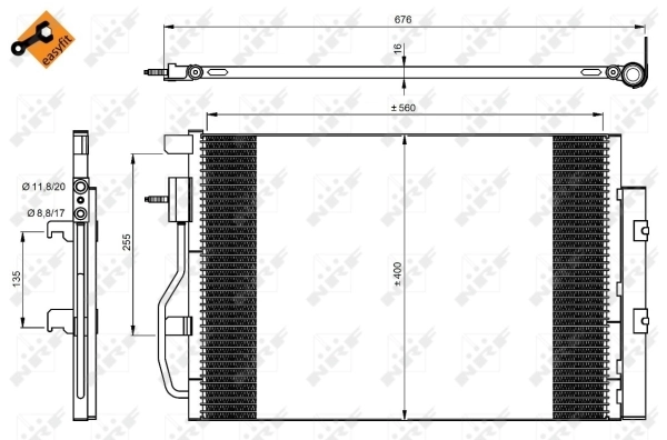 Condenser, air conditioning