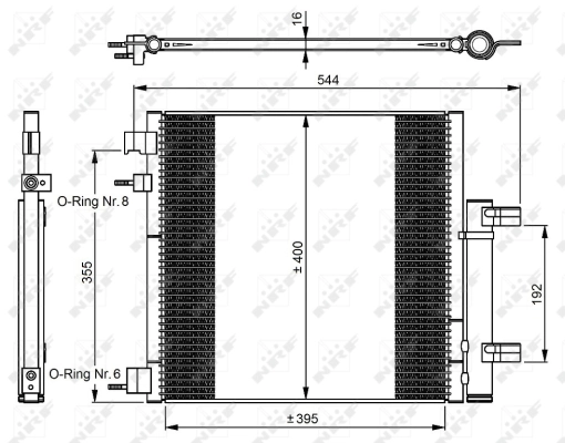 Condenser, air conditioning