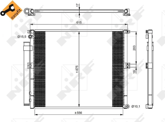 Condenser, air conditioning