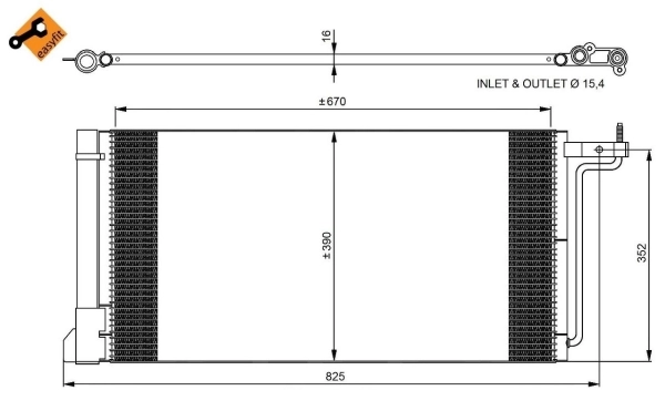 Condenser, air conditioning