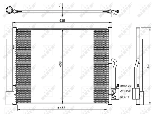 Condenser, air conditioning