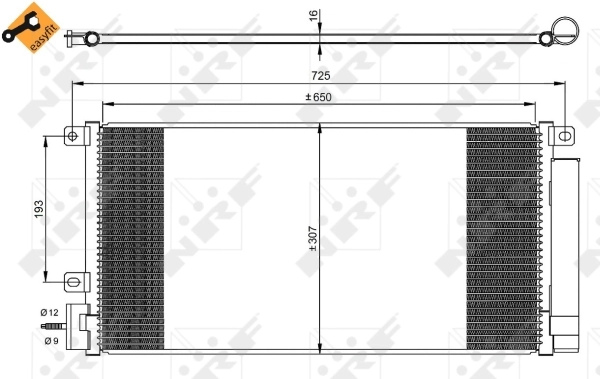 Condenser, air conditioning
