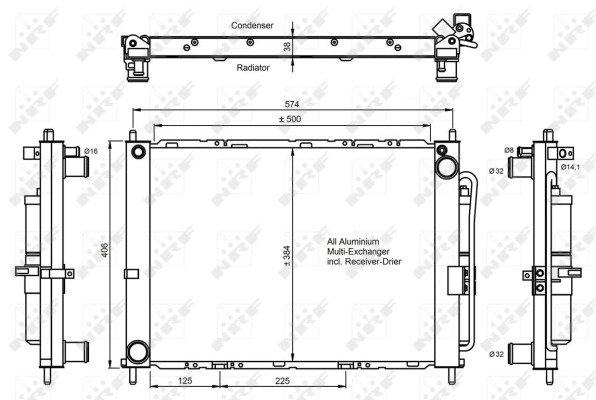 Condenser, air conditioning