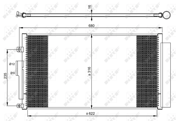 Condenser, air conditioning