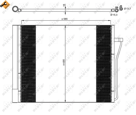 Condenser, air conditioning