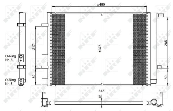 Condenser, air conditioning