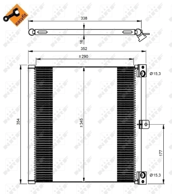 Condenser, air conditioning