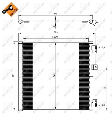 Condenser, air conditioning